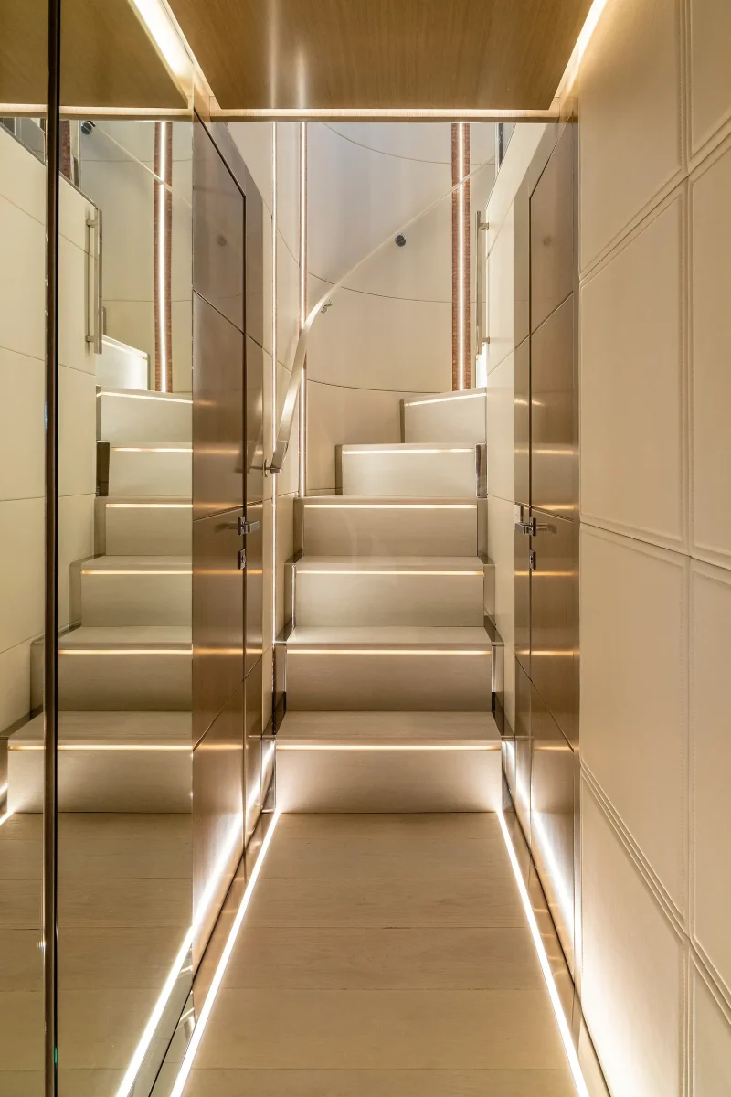 Lower Deck - Guest Stair Passageway