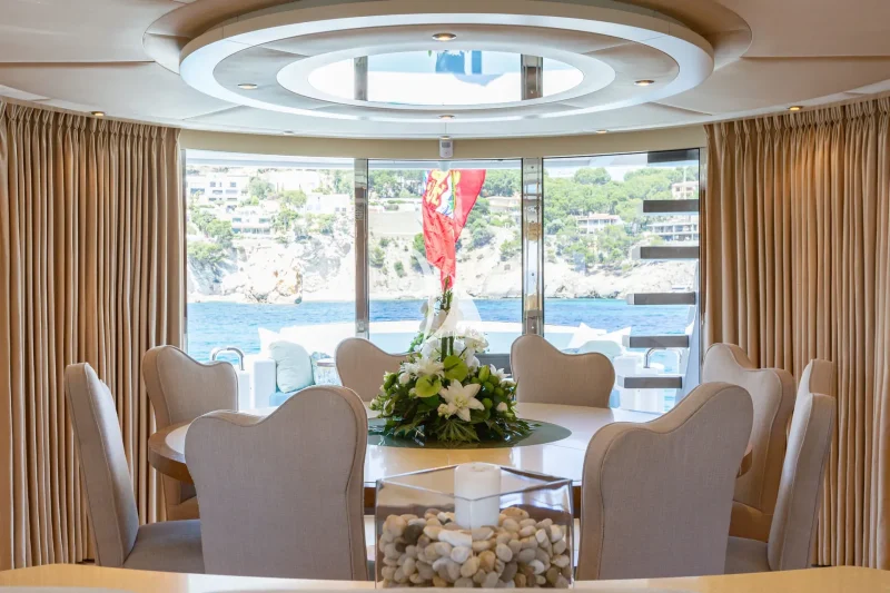 Interior dining table 