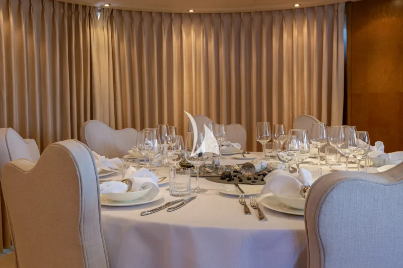 Interior dining table