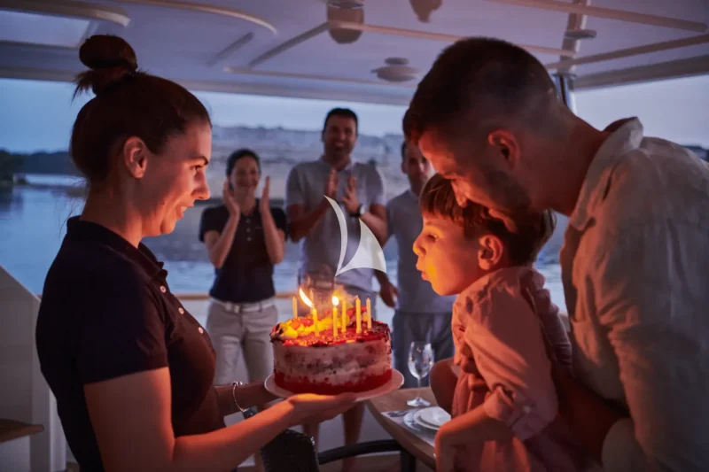 Friend's Boat Birthday Celebration