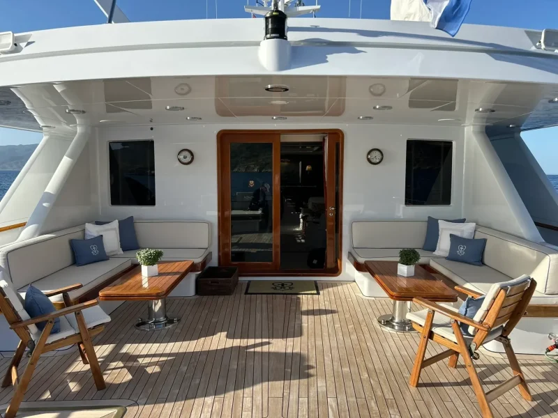 Aft deck