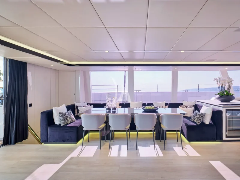 Interior dining area