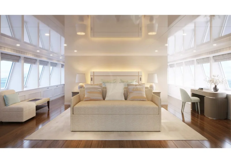 Refitted master cabin 2024