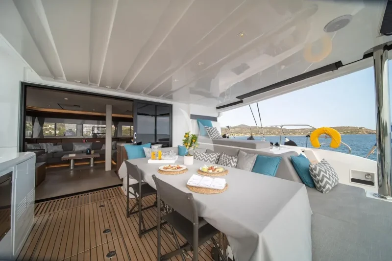 Aft Deck dining 