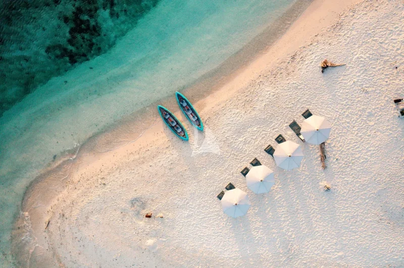 Beach set-up
