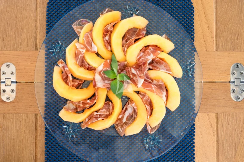 Canapés to enjoy onboard