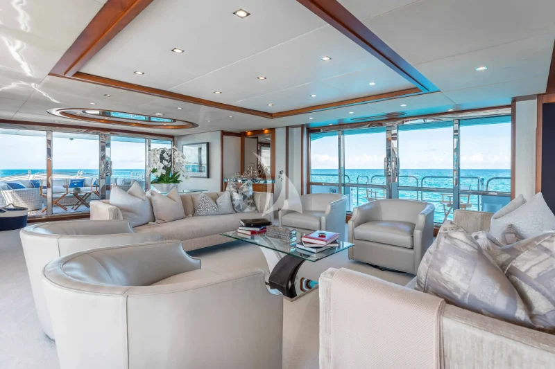 Main Salon Looking Aft