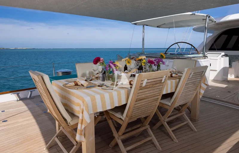 Aft Deck dining