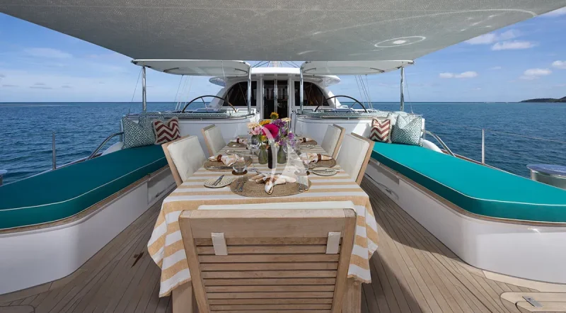 Aft Deck dining