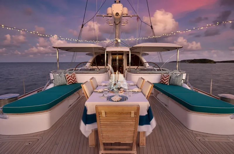 Aft Deck dining