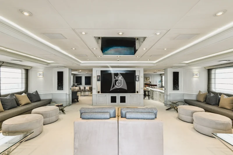 A deck - main salon and lounge area