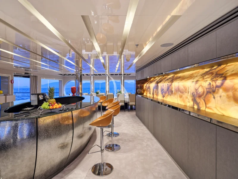 main deck bar area