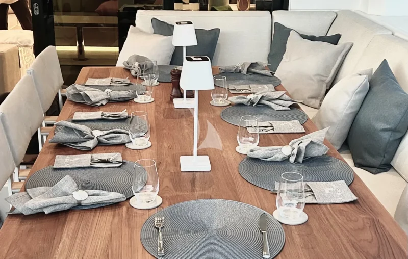 Dinner table