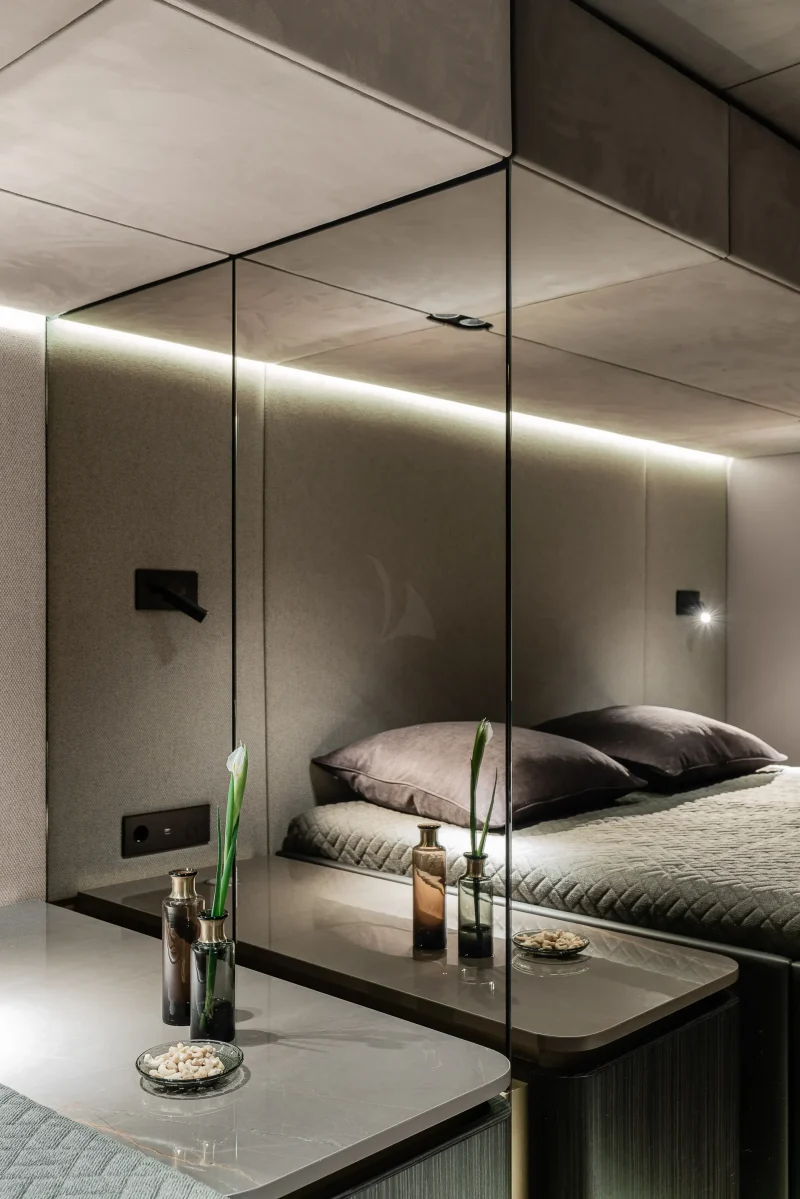 Double Stateroom's design details