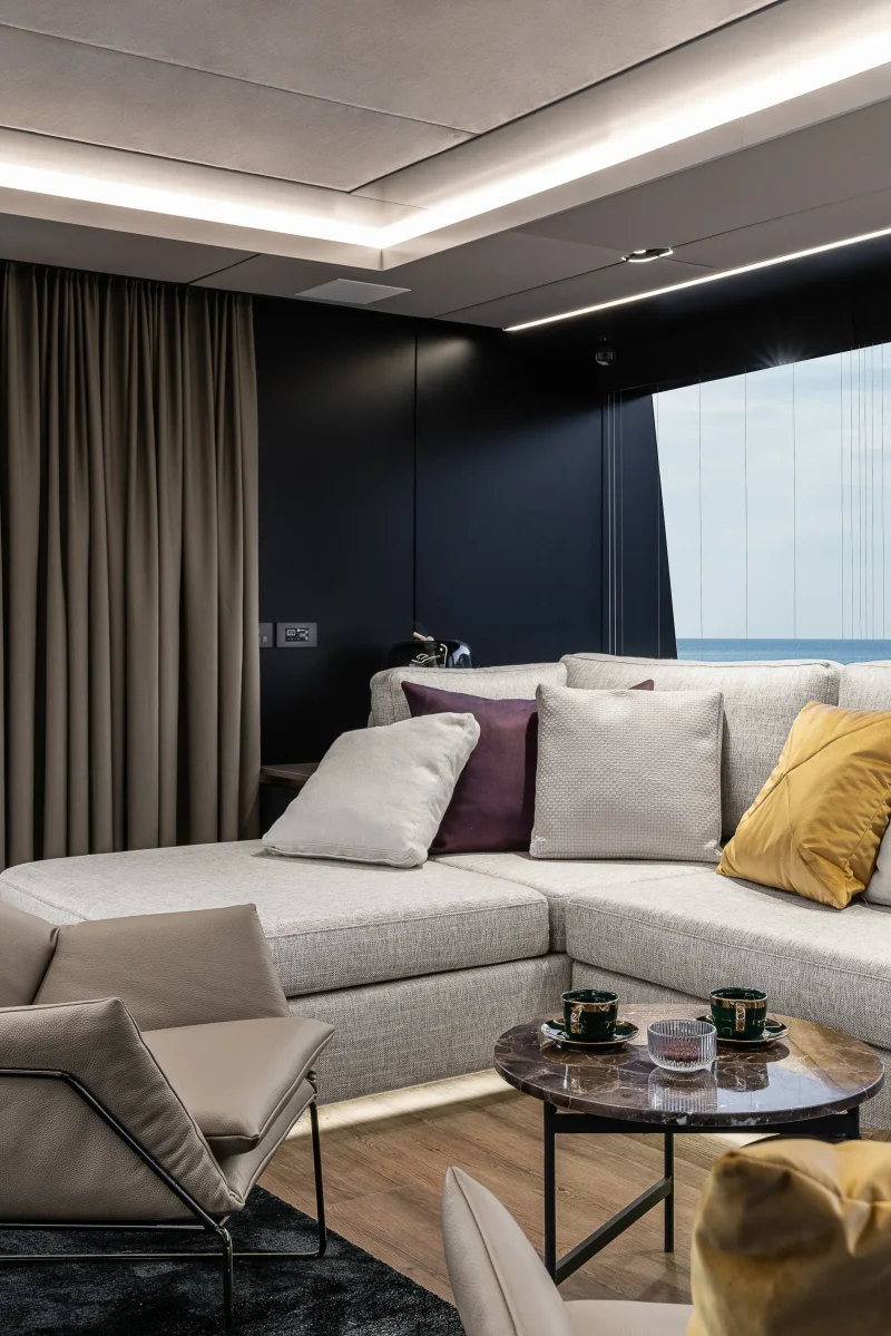 Main salon Design details