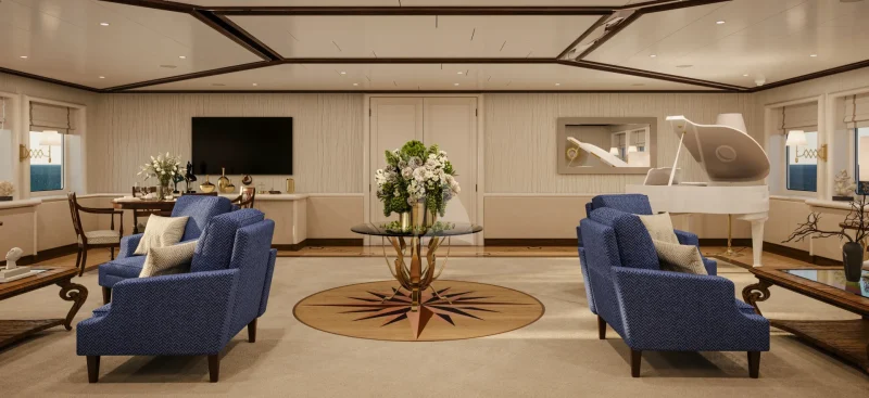 Bridge deck main salon 