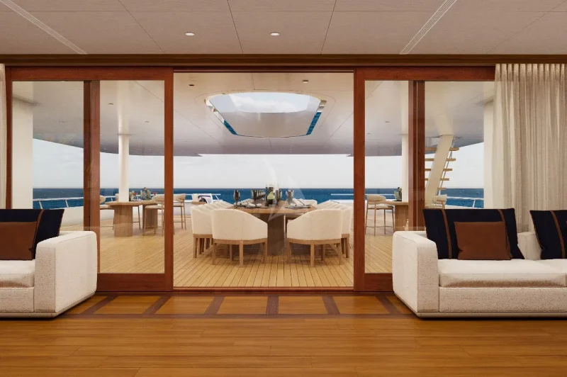 Bridge deck lounge 