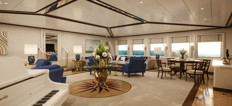 Bridge deck main salon 