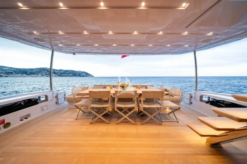 Aft main deck