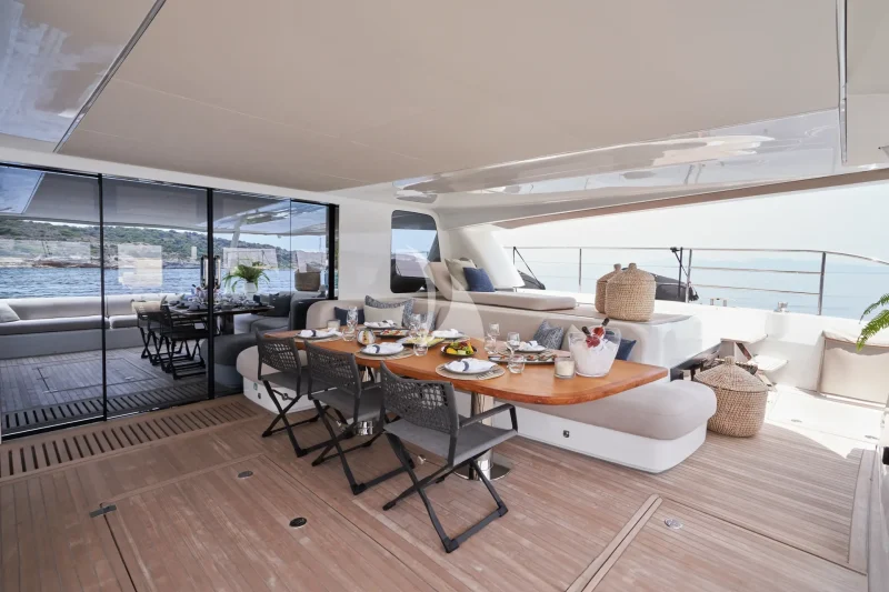 Al-fresco dining area
