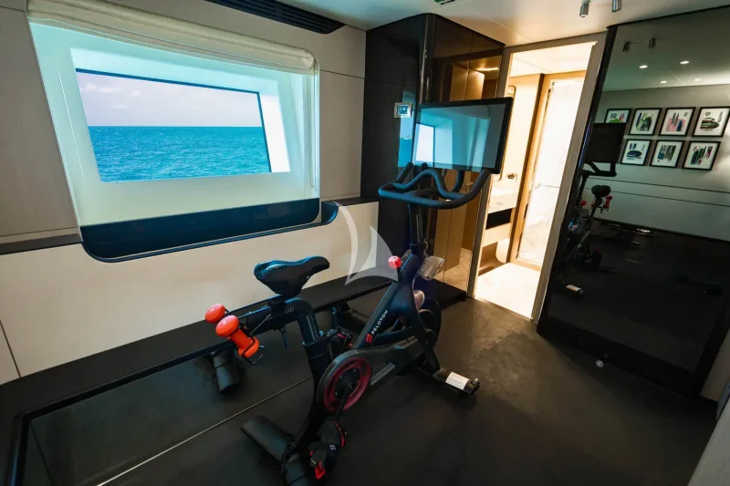 Gym with ensuite