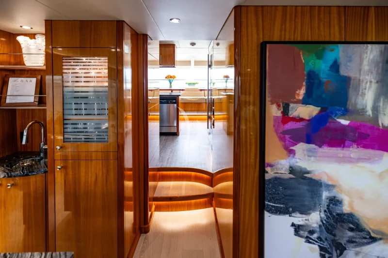 PASSAGEWAY TO GALLEY