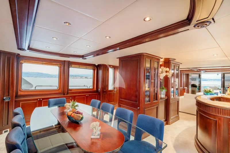 Main deck dining area