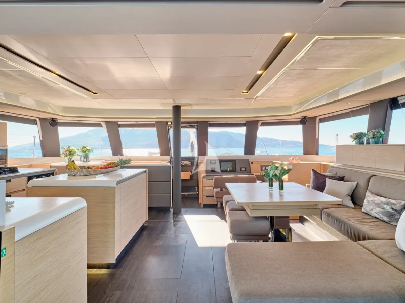 Galley and Salon 