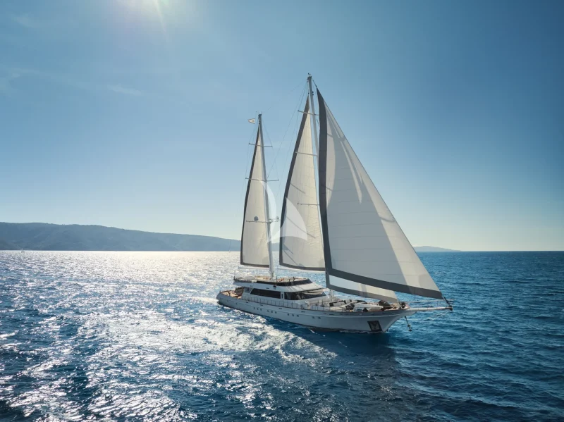 Lady Gita sailing