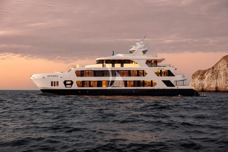 Hermes at sunset