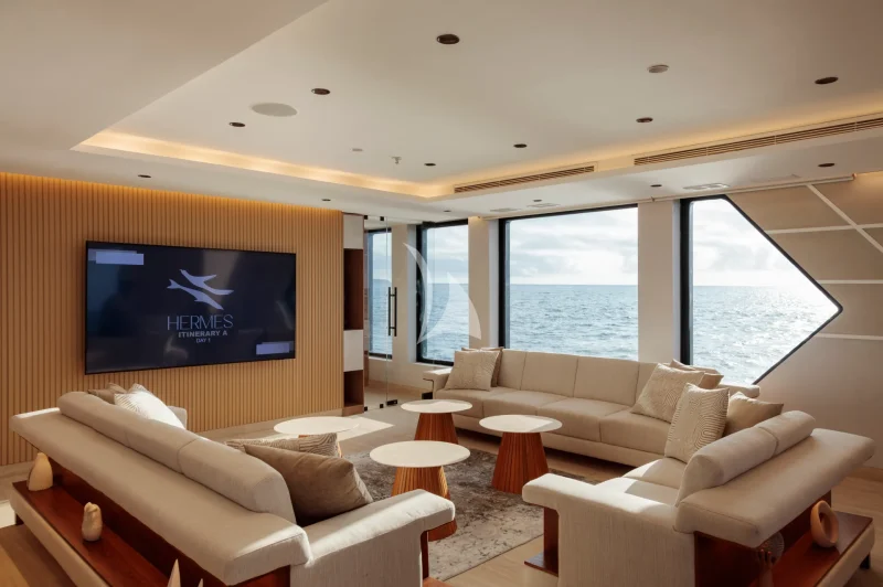 Main salon forward on main deck
