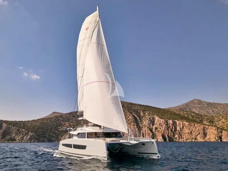 Under sail