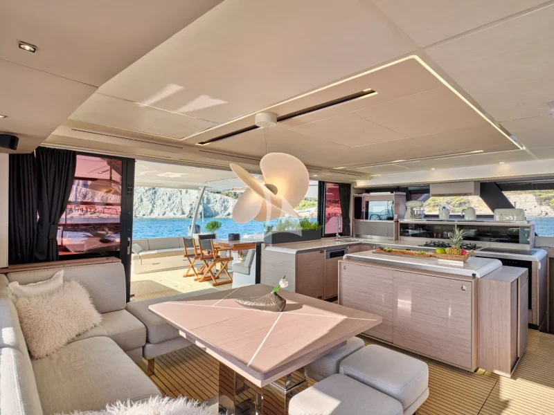 Salon and Galley