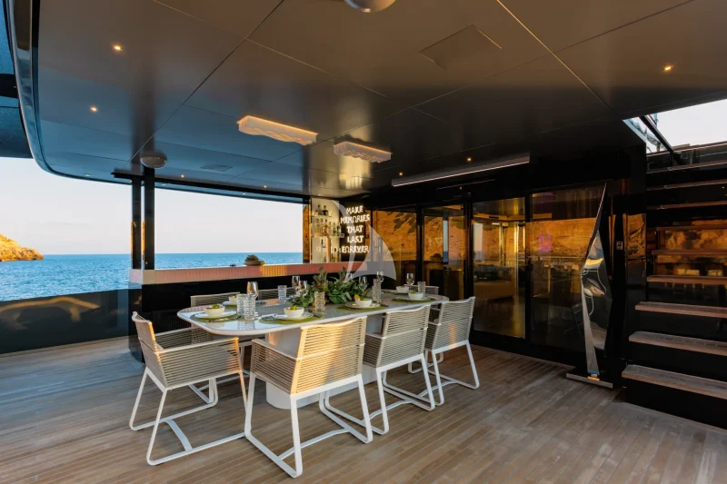 Upper Deck Dining Area