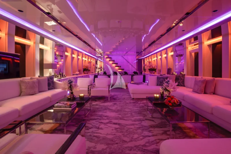 Main Salon - Evening Lights