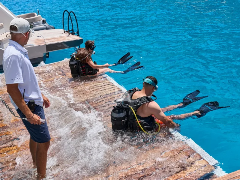 Diving