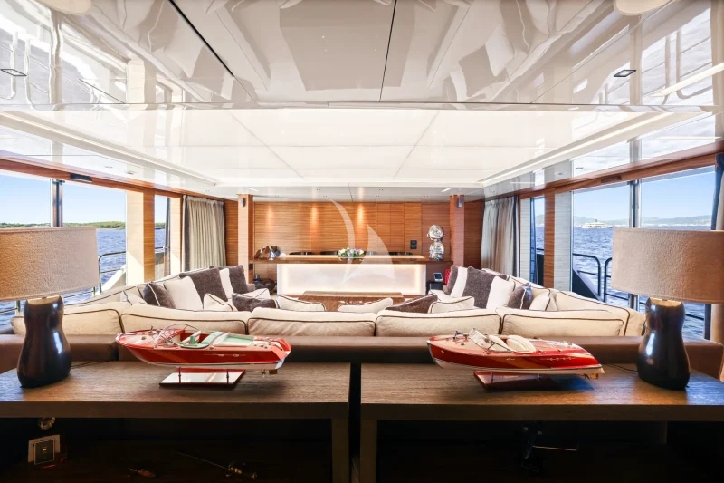 Main Deck: Salon / Cinema Room