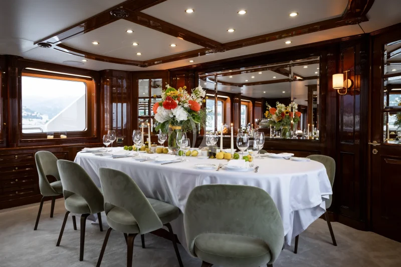 Formal dining table 