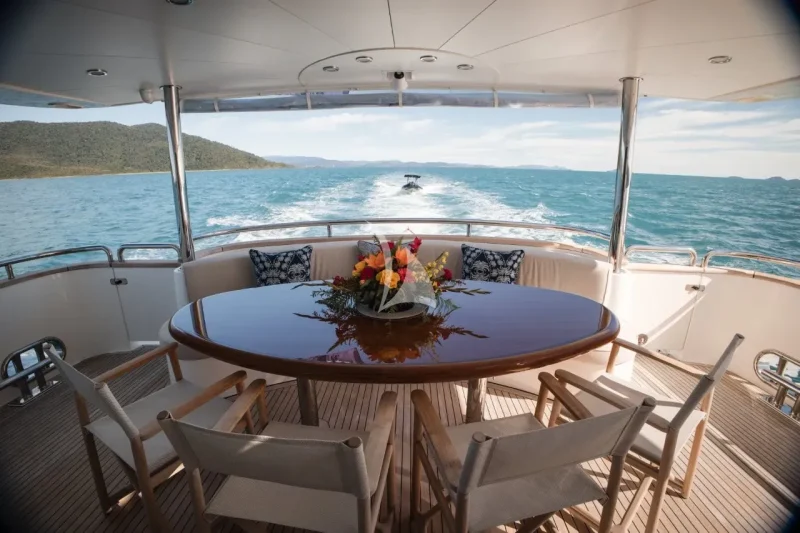 Aft deck