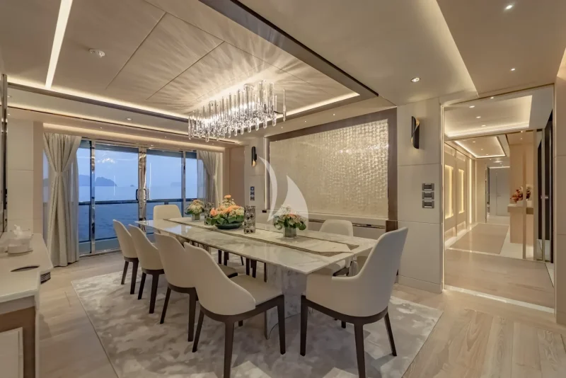 Main deck dining area