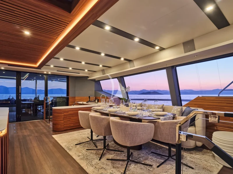 Interior dining area