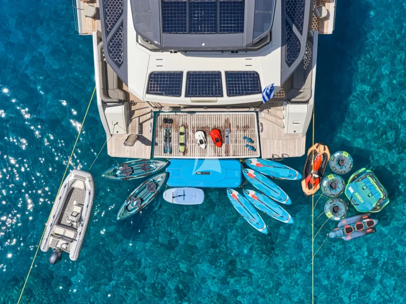 Water toys and platform