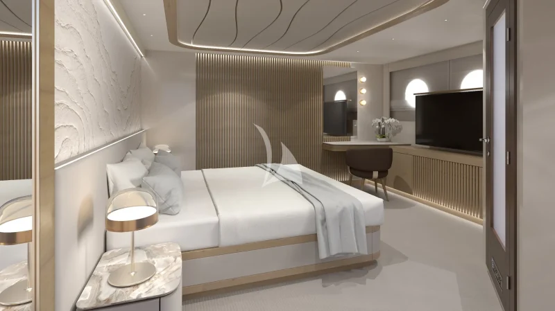 Rendering – Guest cabin refit scheduled for winter 2026/2027
