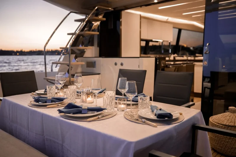 APOLLONIA AFT DINING TABLE