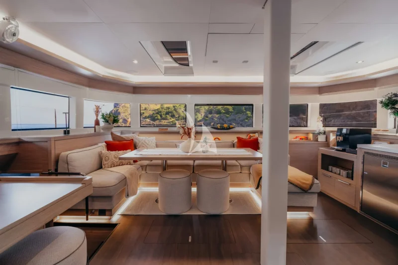 Main saloon area