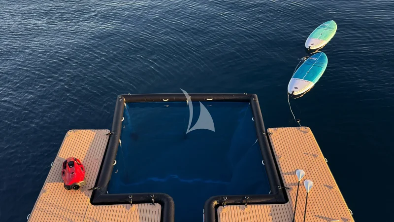 Net swim pool