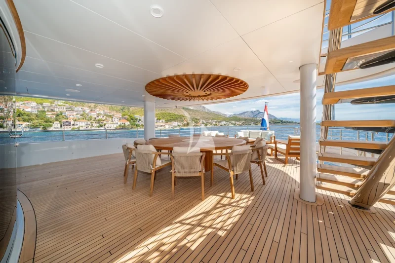 Upper Deck dining table