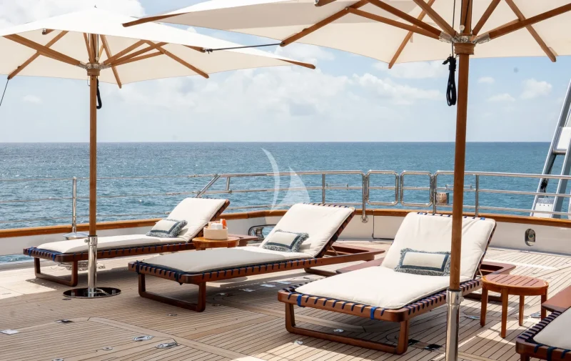 Main Deck Aft Sunbathing Area