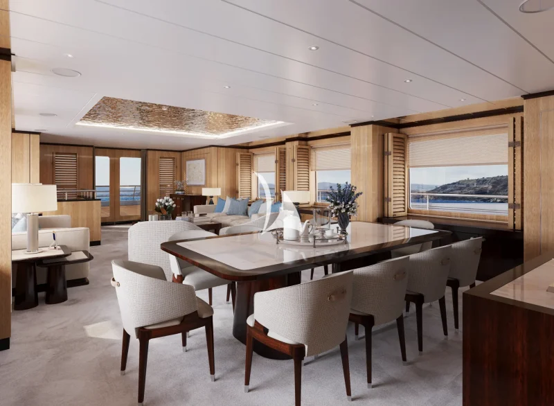 Main Salon Dinning Area