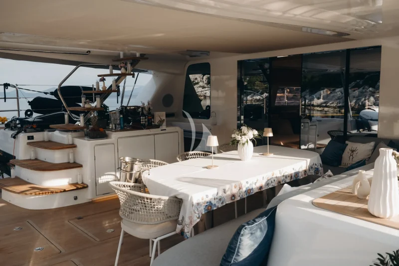 Aft Deck dining area